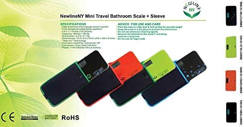 NEWLINE NY Travel Protection Sleeve for Mini Bathroom Scales