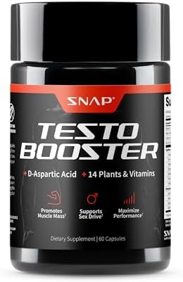 Snap Testosterone Booster for Men 60 Capsules 1