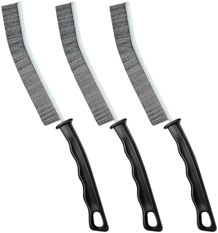 BANSTLE 3pcs Hard-Bristled Crevice Cleaning Brush Tool