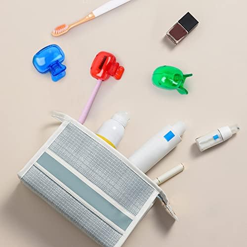 Waenerec 6 Pack Toothbrush Covers Travel Protectors for Kids Adults