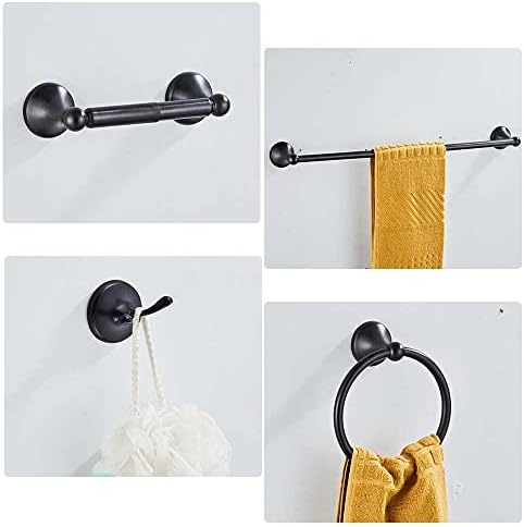 SUNTAI 8-Piece Bathroom Hardware Set Oil Rubbed Bronze
