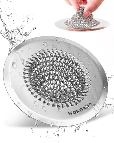 Wokdada Reversible Sink Strainer with 304 Stainless Steel