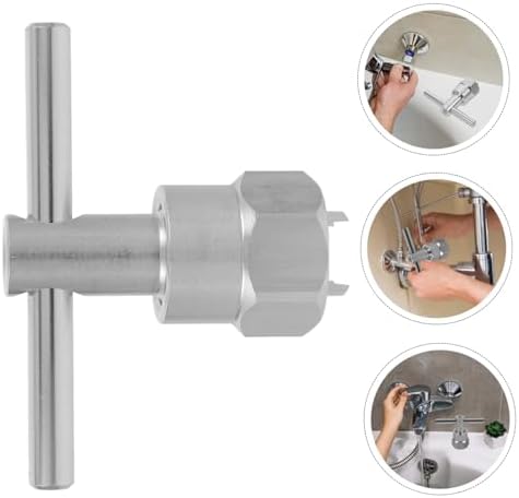 IWOWHERO Adjustable Faucet Wrench Tool for Plumbing and Drain Cleaning