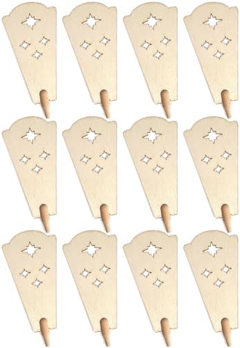 BRUBAKER Fan Blades Replacement Kit - Natural Brown