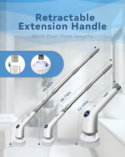 Gremap Electric Spin Scrubber with 9 Heads