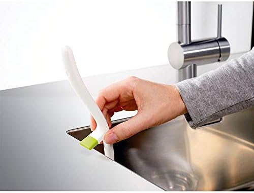 Joseph Joseph Edge Dish Brush with Green Sink Rest