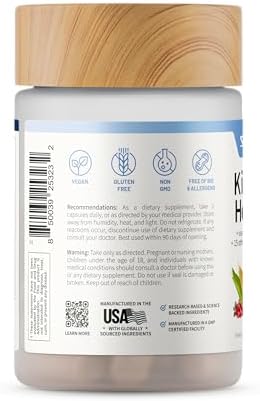Snap Supplements Kidney Health Support 60 Capsules