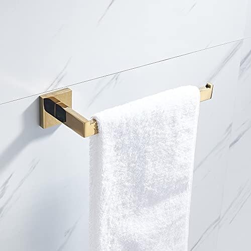 ANNBKA Gold Polish Towel Rail Hook Bar Rack