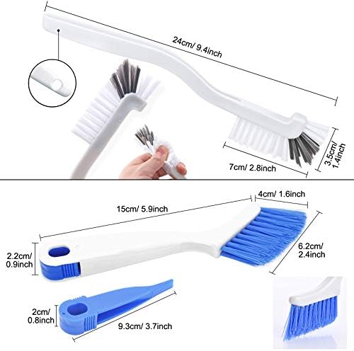 2 Pcs Multi-Functional Cleaning Brush Set