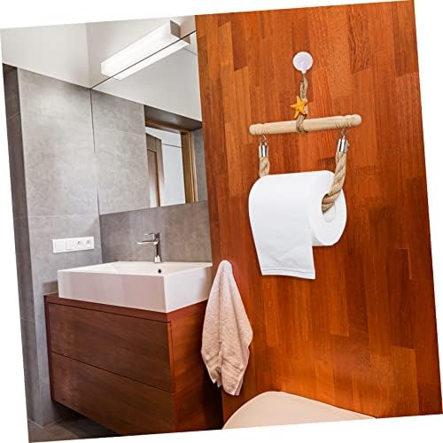 DOITOOL Nautical Themed Toilet Paper Holder Wall Mount