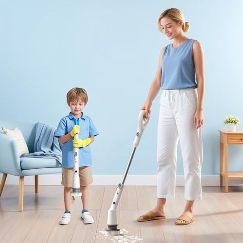 Sorpci Electric Spin Scrubber with 7 Brush Heads and 3 Speeds