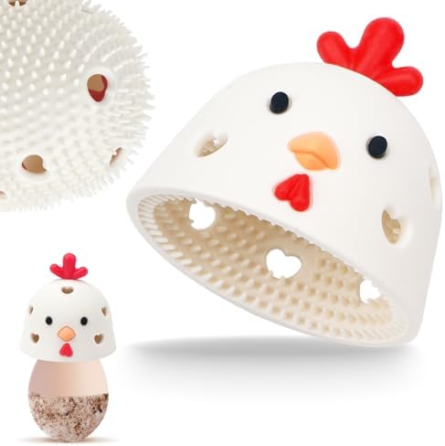 TULOBI Silicone Egg Brush Cleaner for Fresh Eggs 1