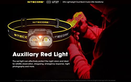Nitecore UT27 Ultra Lightweight Headlamp with 10000mAh Power Bank