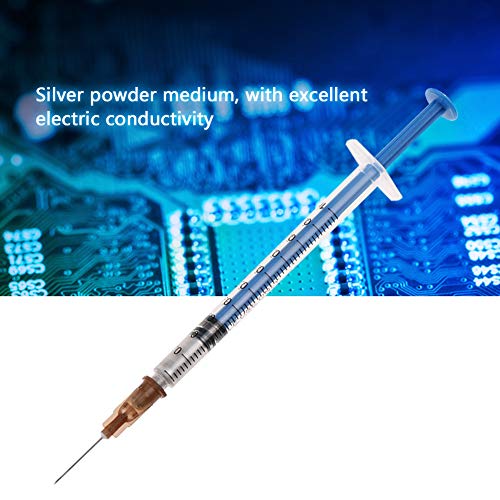 Silver Conductive Epoxy Adhesive for Keyboard Repair 03ML