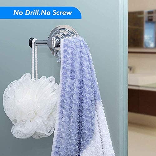 BOPai Double Suction Cup Hook for Shower Loofah Towel