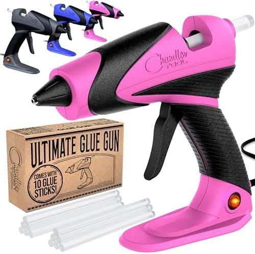 Chandler Tool 60W Hot Glue Gun Kit with Stand and 12 Glue Sticks