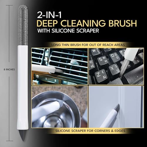 The Crown Choice Small Cleaning Brush Set 3pcs
