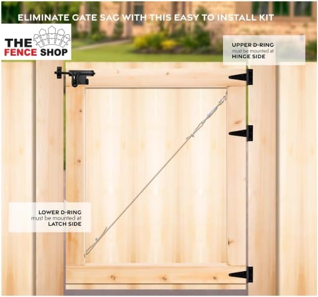 The Fence Shop Anti-Sag Gate Kit Steel