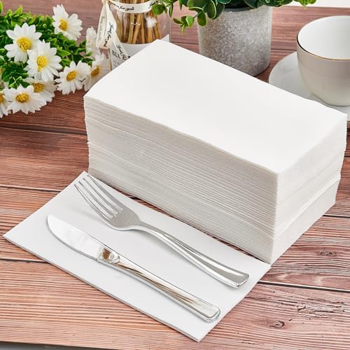 200 Pack Soft Cloth-Like Disposable Hand Towels