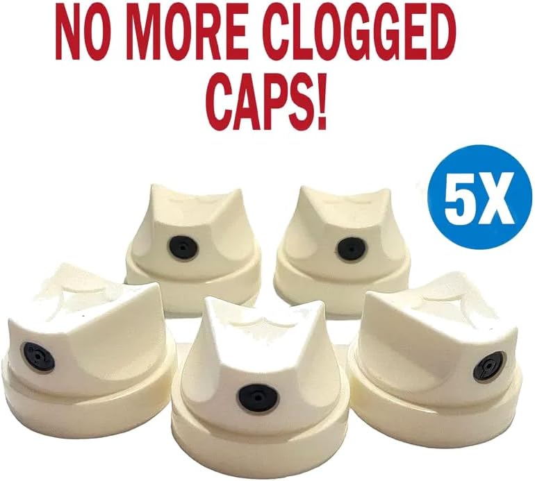 5-Pack OEM Spray Paint Caps for KILZ Primer Spray 1
