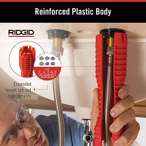RIDGID EZ Change Wrench for Faucet Installation and Removal