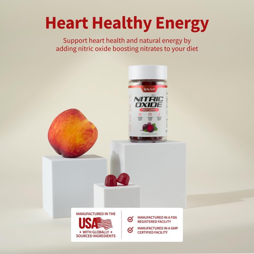 Snap Supplements Beet Root Gummies - 60 Sugar Free