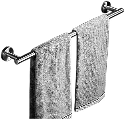 TiStm Towel Rail 30Cm-88Cm Stainless Steel Brushed Silver Wall Mounted Towel Bar