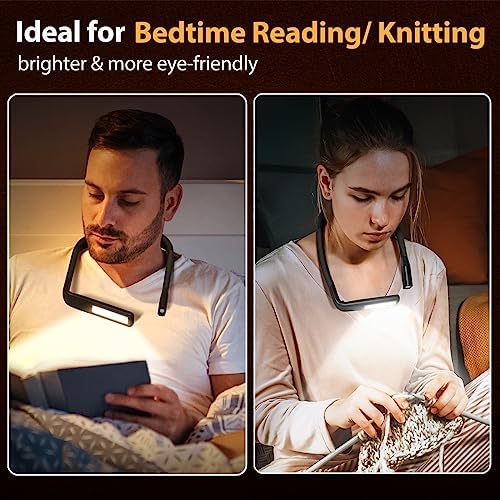 EastPin Neck Reading Light with 2000mAh Rechargeable Battery 1