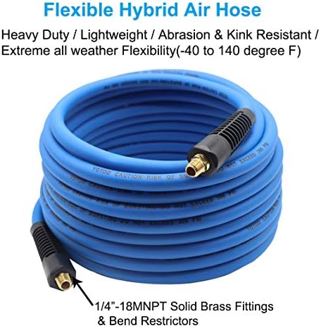 YOTOO Heavy Duty Air Compressor 20-Piece Accessory Kit