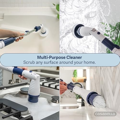 Casabella Power Spin Scrubber - Cordless Rechargeable Cleaner 1