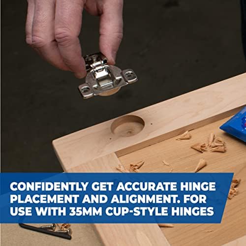 Kreg KHI-HINGE Concealed Hinge Jig - Cabinet Door Installation Tool
