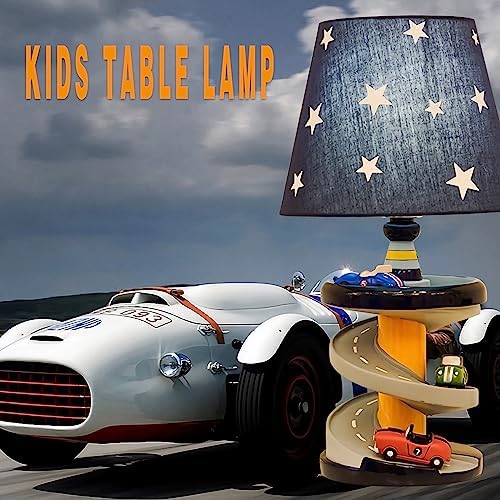 Adorable Racing Car Style Kids Desk Lamp with LED Bulb