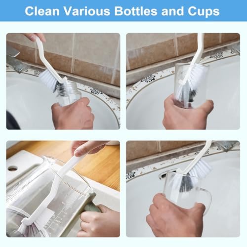 Dfacio 11Pcs Crevice Cleaning Brush Set for Kitchen Bathroom