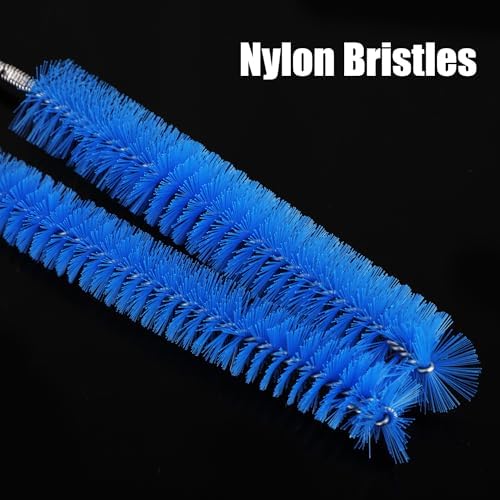XIHIRCD 7Ft CPAP Hose Cleaning Brush with 7 Mask Brush Double-Ended Design