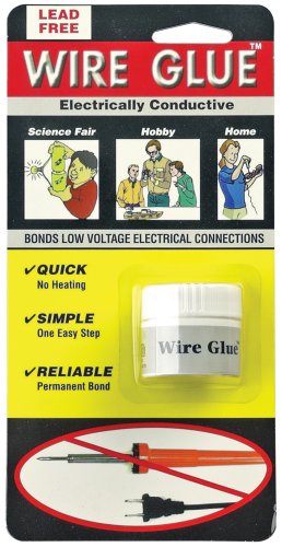 Electrically Conductive Wire Glue - 03 oz Jar