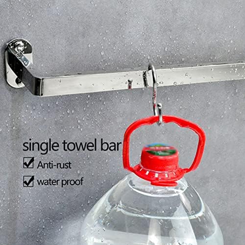 Stainless Steel Wall Mount Towel Bar Rail 40cm-120cm