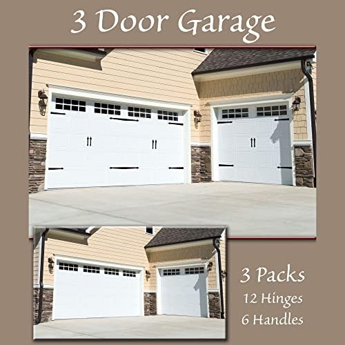 Household Essentials Decorative Garage Door Magnets Set of 6