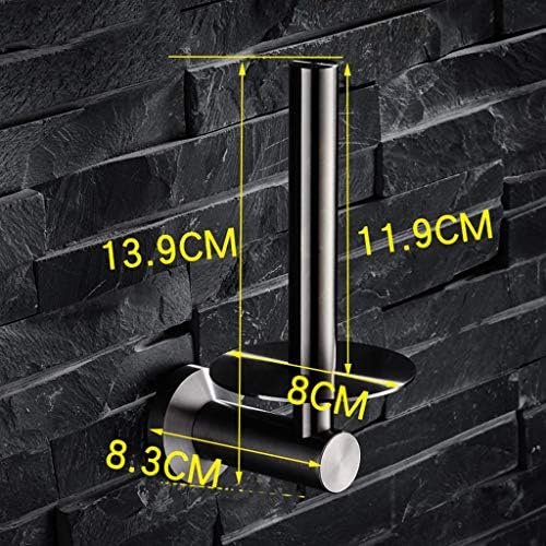 SanCak Toilet Roll Holder Wall Mounted Stainless Steel Bathroom Paper Holder 1