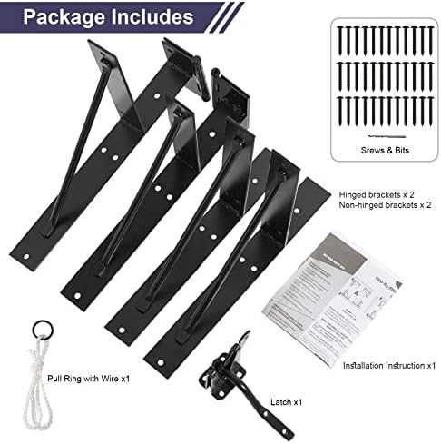 GoldOrcle Anti Sag Gate Kit Heavy Duty 1