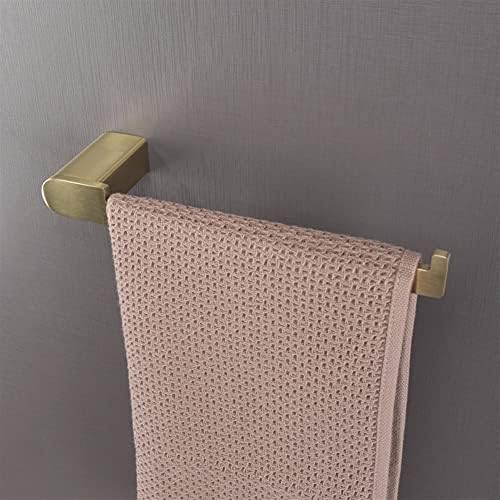 ANNBKA Gold Towel Bar 1 pcs Brushed Stainless Steel Wall Mounted Towel Holder