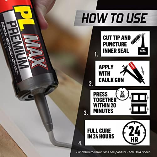 Loctite PL Premium Max Construction Adhesive 9 fl oz