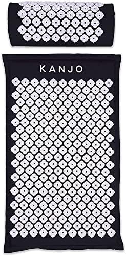 Kanjo Acupressure Mat Pillow Set for Back and Neck Pain Relief