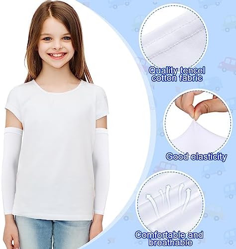 Eurzom 8 Pairs Eczema Protection Sleeves for Kids