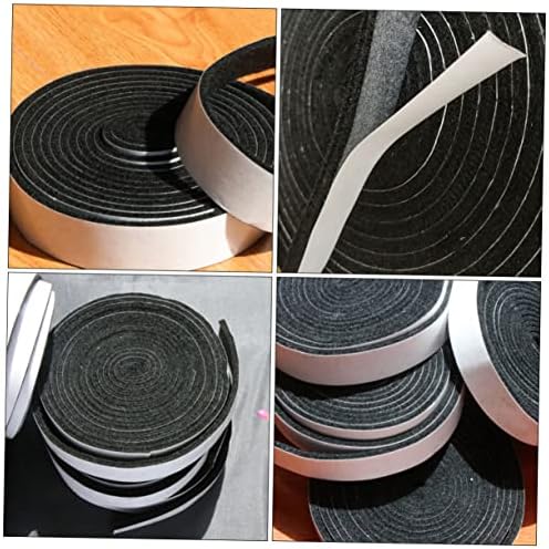 Veemoon 2pcs Self-Adhesive Felt Strips Door Masking