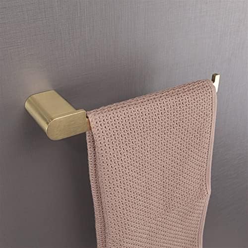 ANNBKA Gold Towel Bar 1 pcs Brushed Stainless Steel Wall Mounted Towel Holder