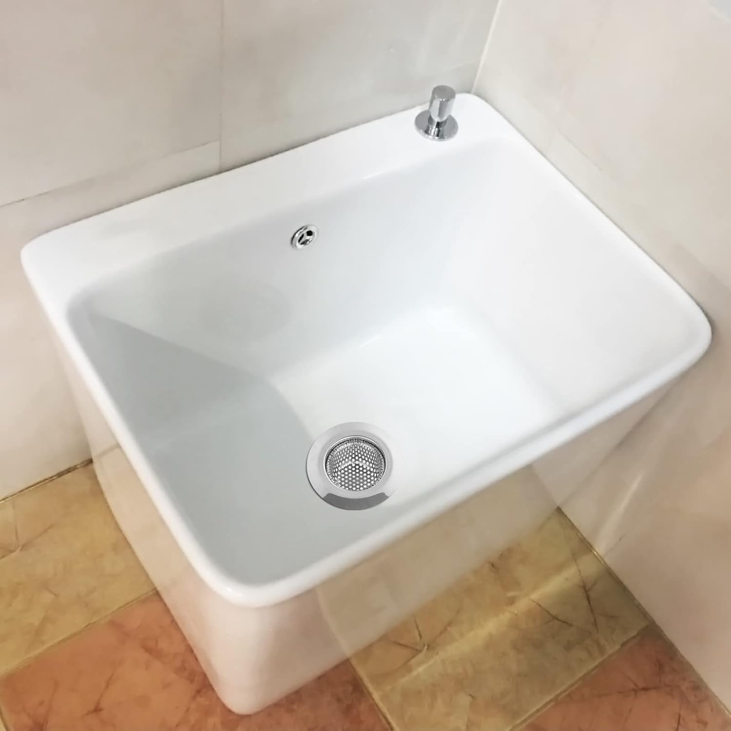 Ohtomber 2PCS Stainless Steel Bathtub Drain Strainer