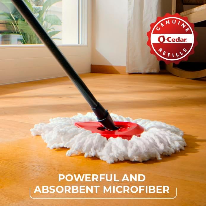 O-Cedar Easywring Microfiber Spin Mop Bucket