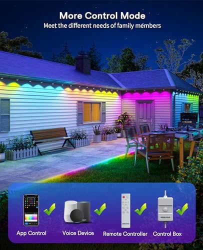 ANGELHALO 100ft Smart String Lights with 72 LEDs 1