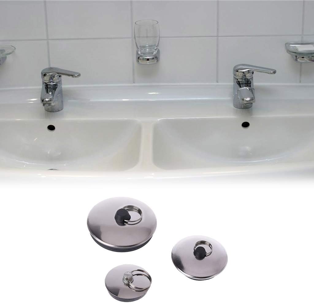 TENYELE Basin Plug Water Stopper for Kitchen and Bathroom