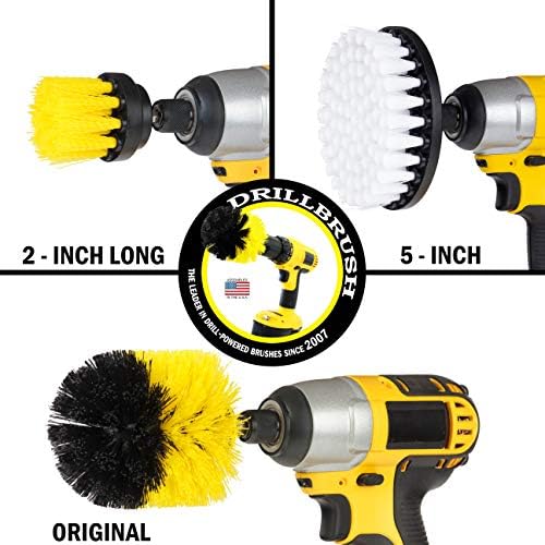 Drillbrush All-in-One Cleaning Kit for Bathrooms and More